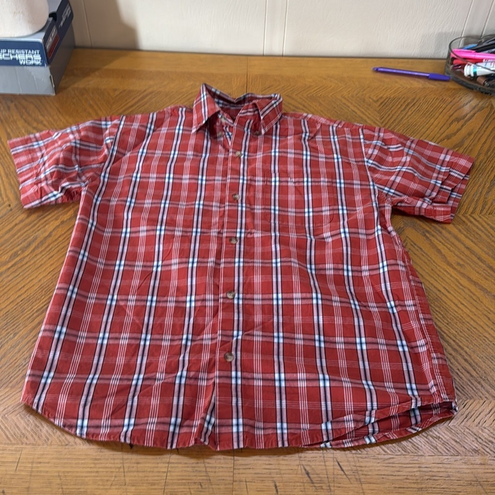 Arizona Jean company button down short sleeve - Picture 1 of 9